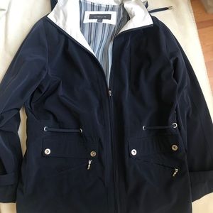 Liz Claiborne Jacket with detachable hood Sz med